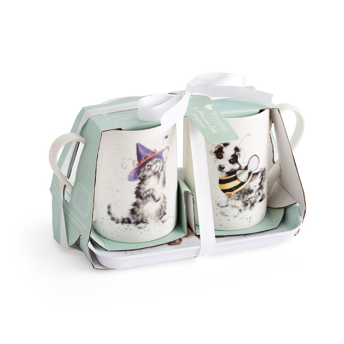 Wrendale Designs Halloween Mug & Tray Set