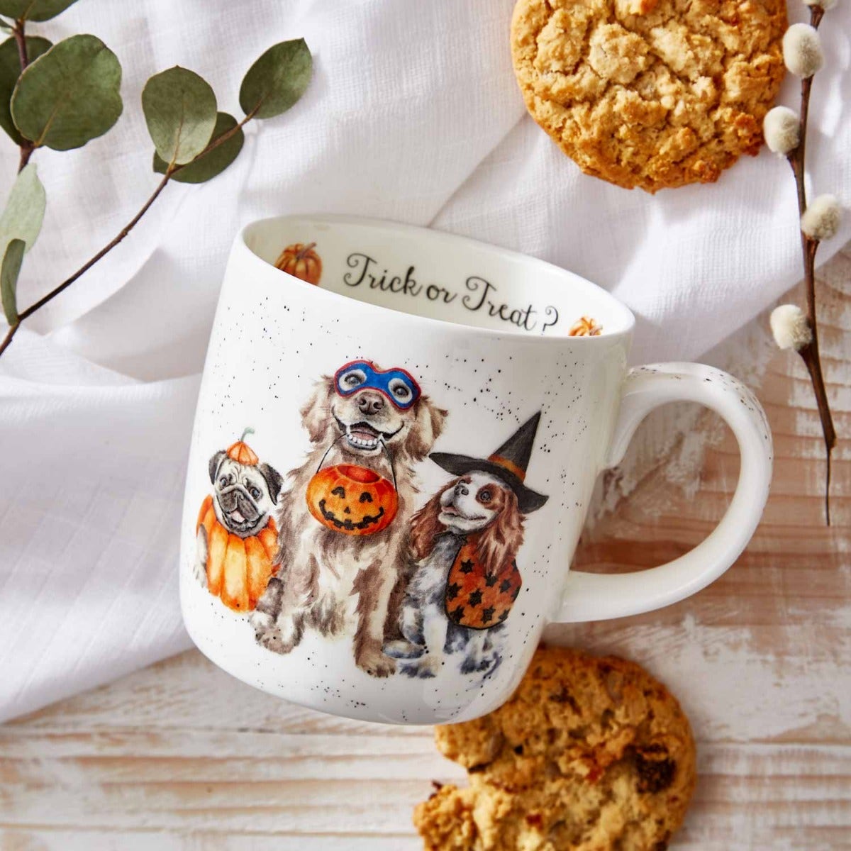 Wrendale Designs Halloween Trick or Treat Mug