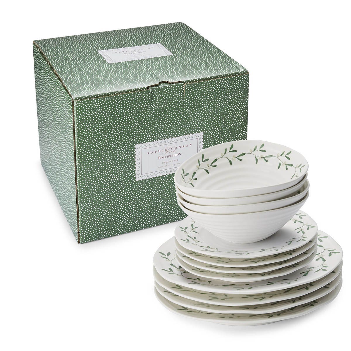 Sophie Conran Mistletoe 12 Piece Dinner Set