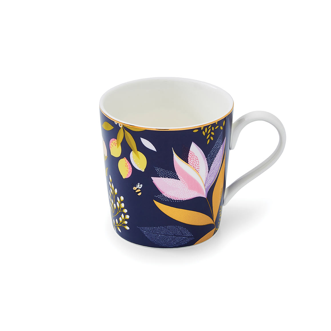 Sara Miller Orchard Mug, Navy