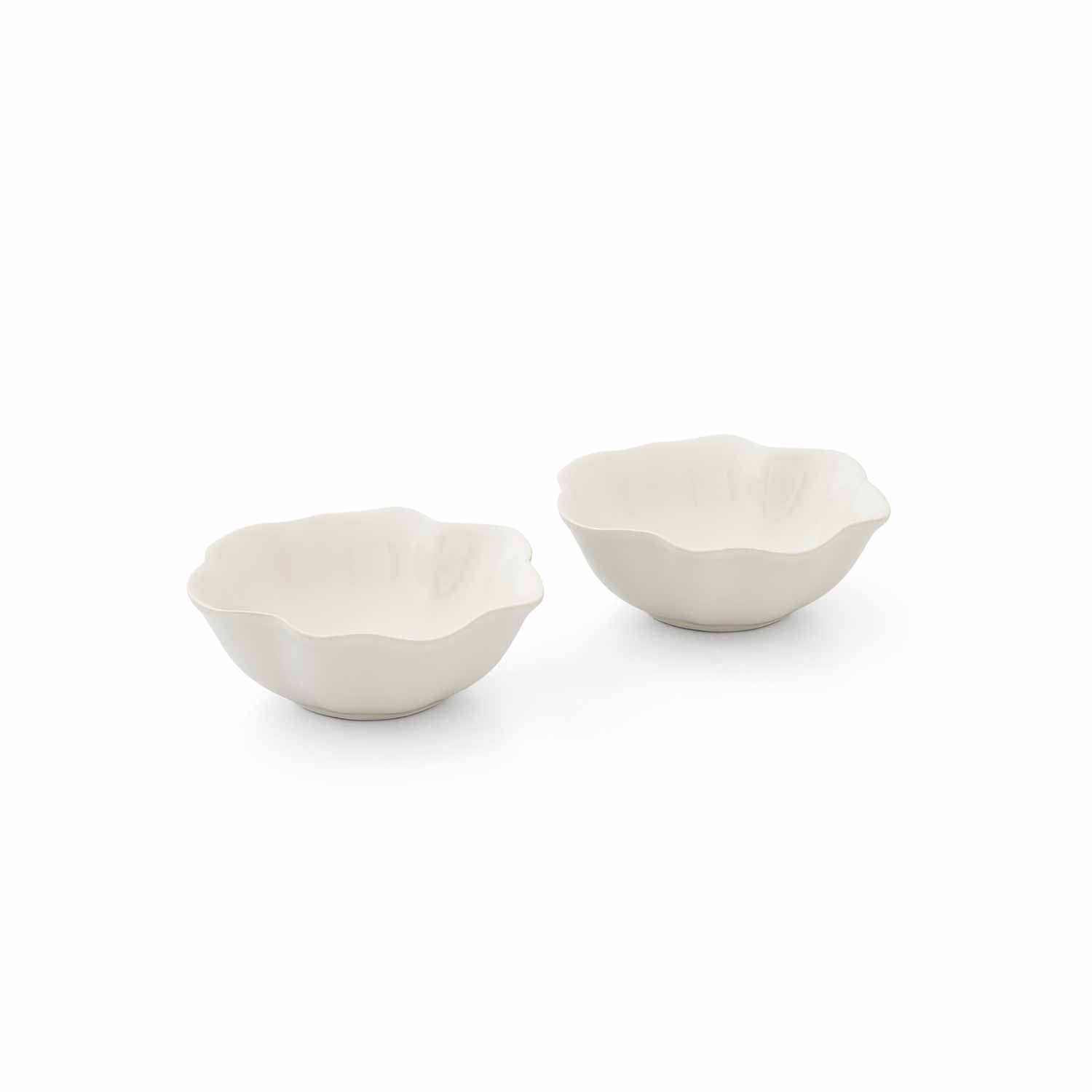 Sophie Conran Floret 2 Small Bowls, Cream