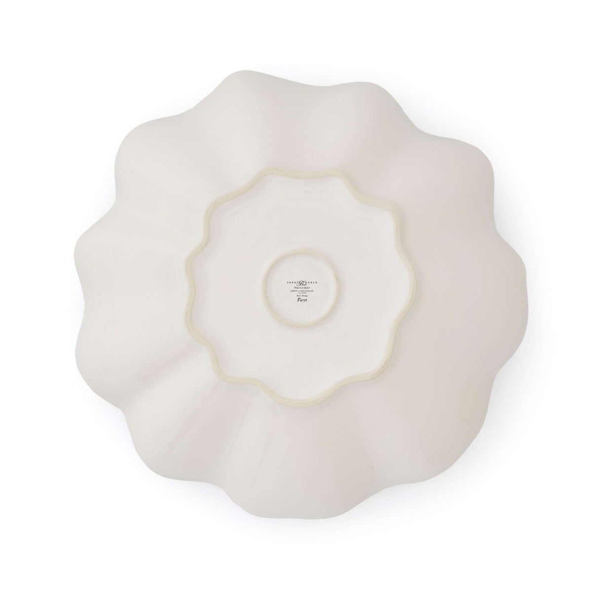 Sophie Conran Floret Large Serving Bowl,Cream