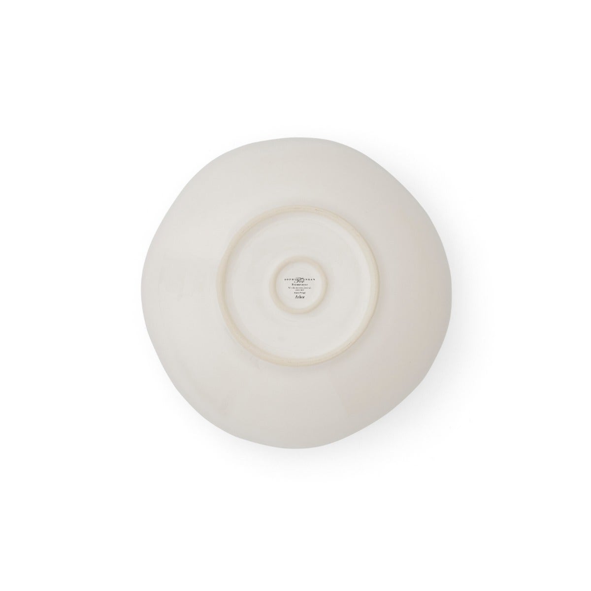 Sophie Conran Arbor 4 Salad Plates, Cream