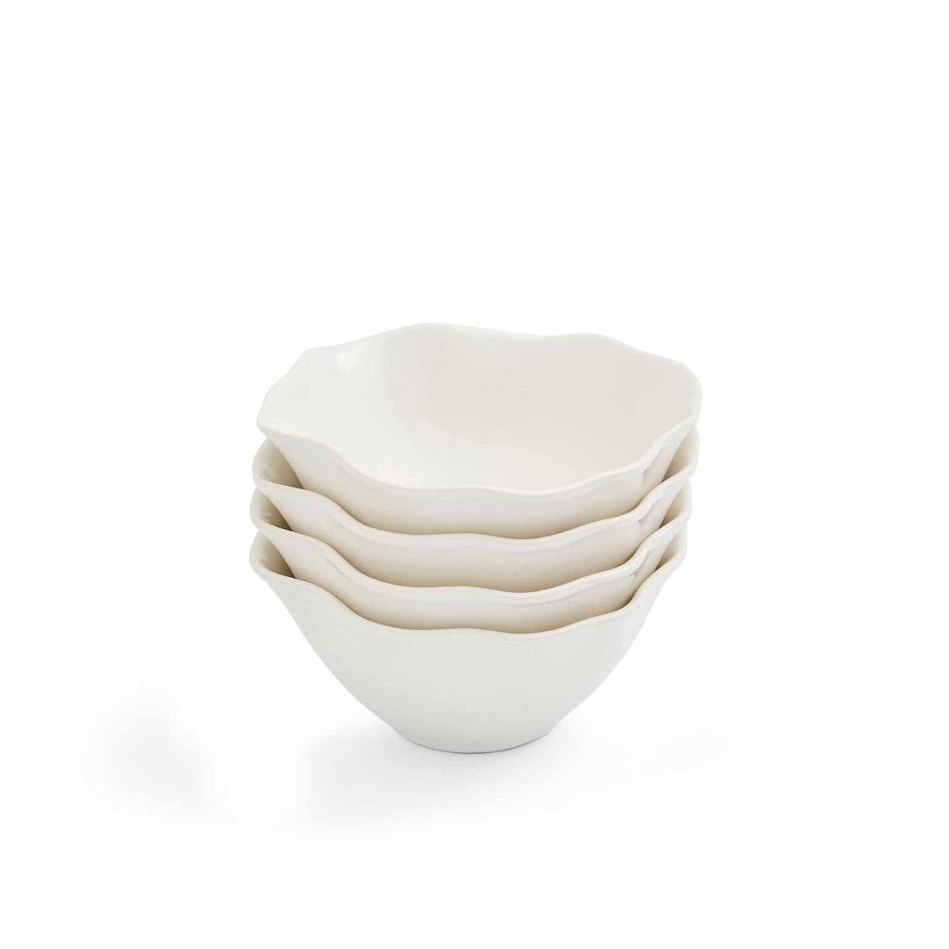 Sophie Conran Floret Set of 4 Bowls, Cream