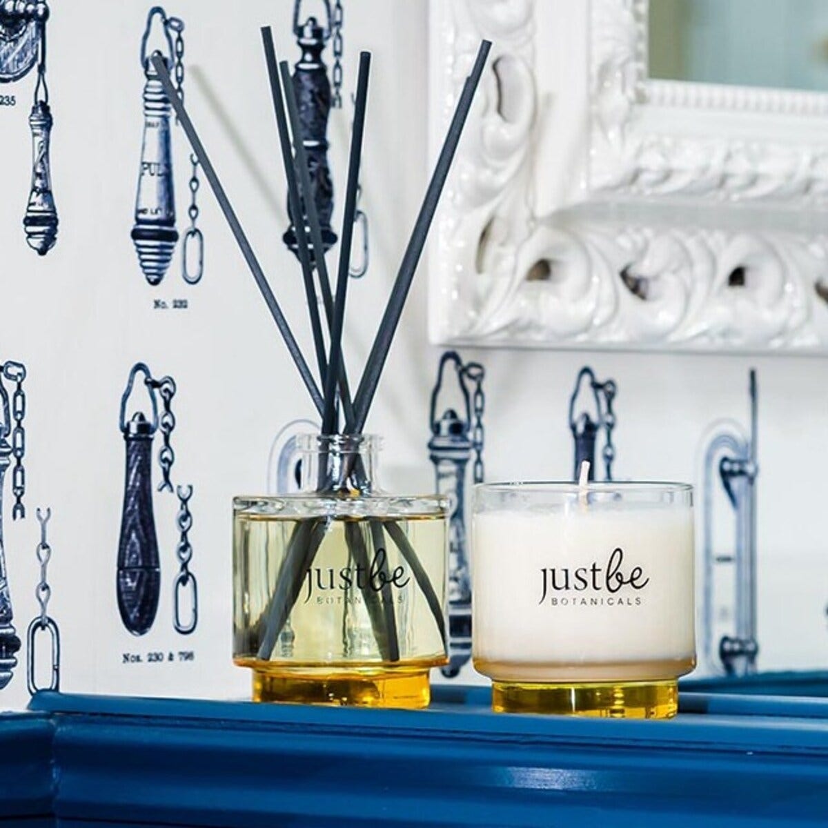 JustBe Botanicals Reed Diffuser - Happy