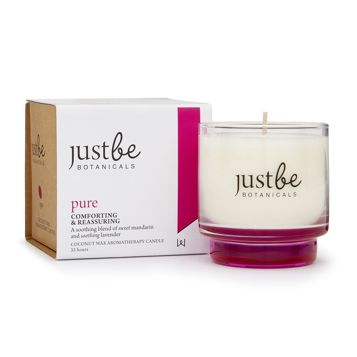 JustBe Botanicals Candle - Pure