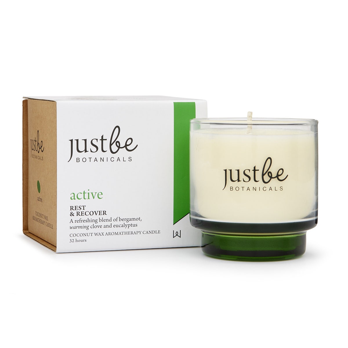 JustBe Botanicals Candle - Active