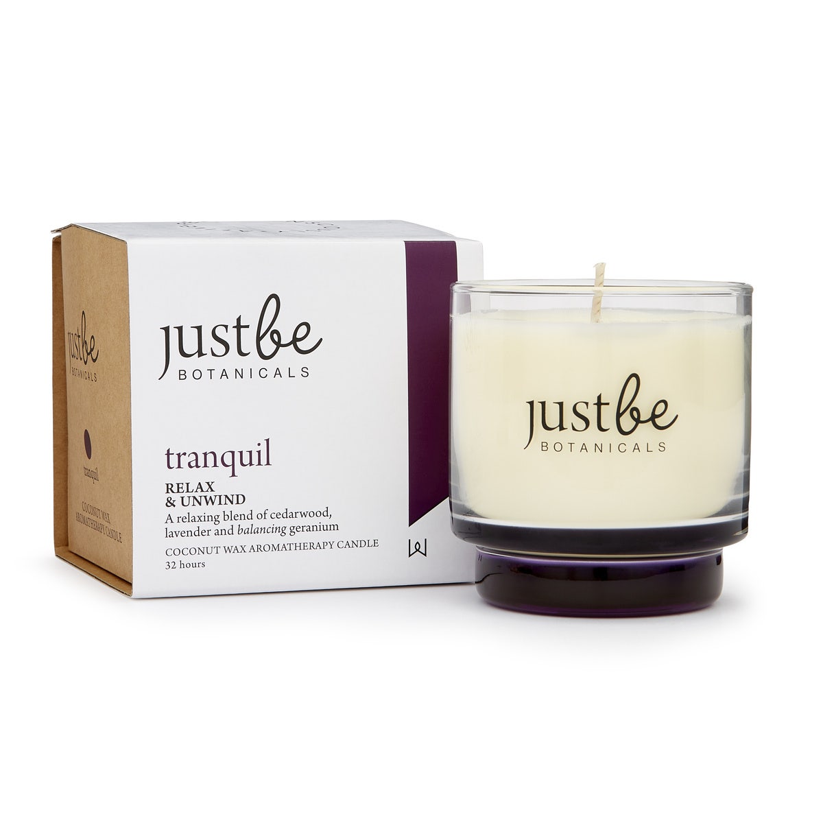 JustBe Botanicals Candle - Tranquil