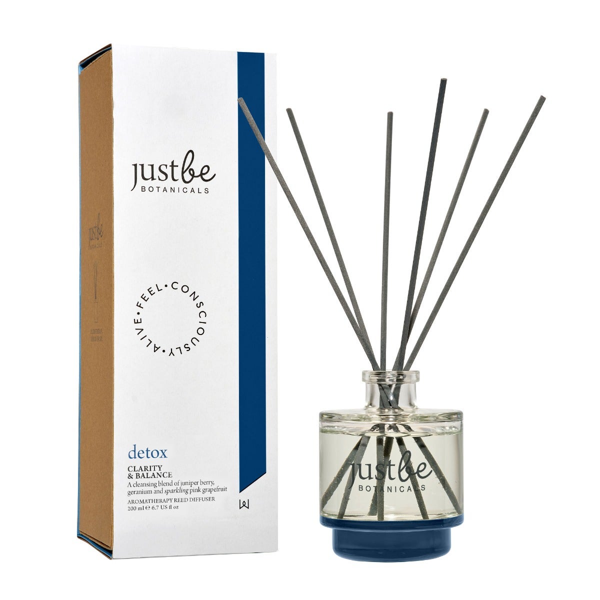 JustBe Botanicals Reed Diffuser - Detox