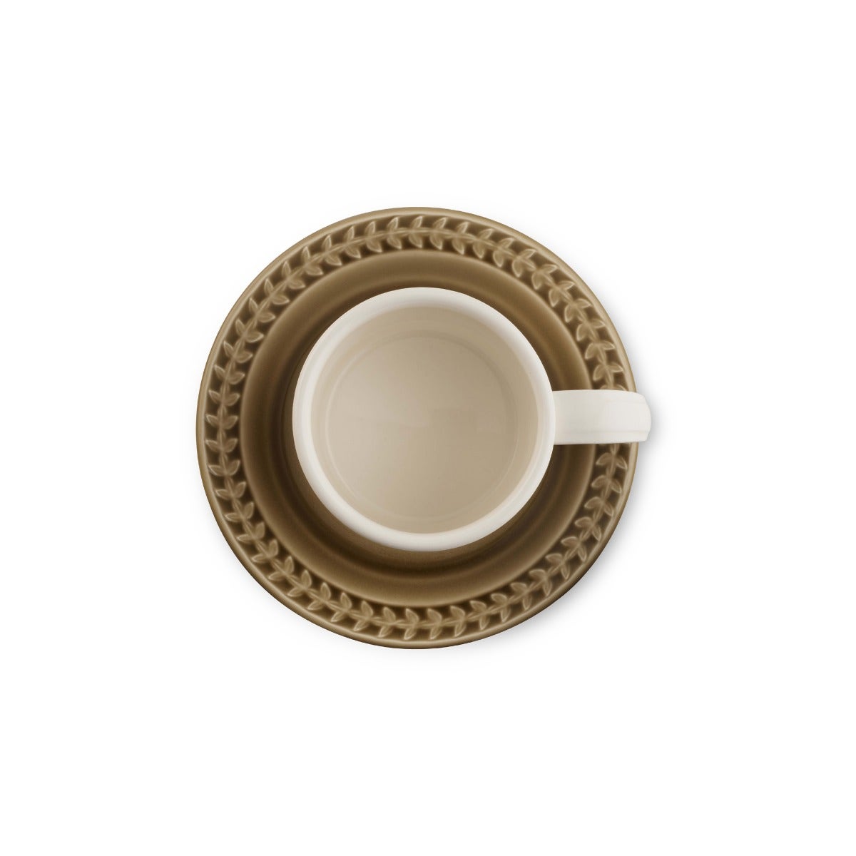Botanic Garden Papilio Cup & Saucer, Moss
