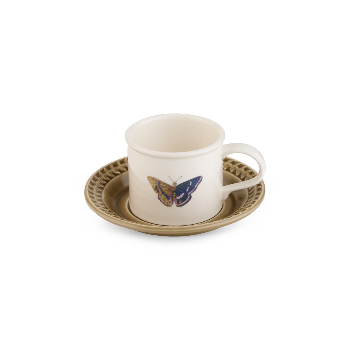 Botanic Garden Papilio Cup & Saucer, Moss