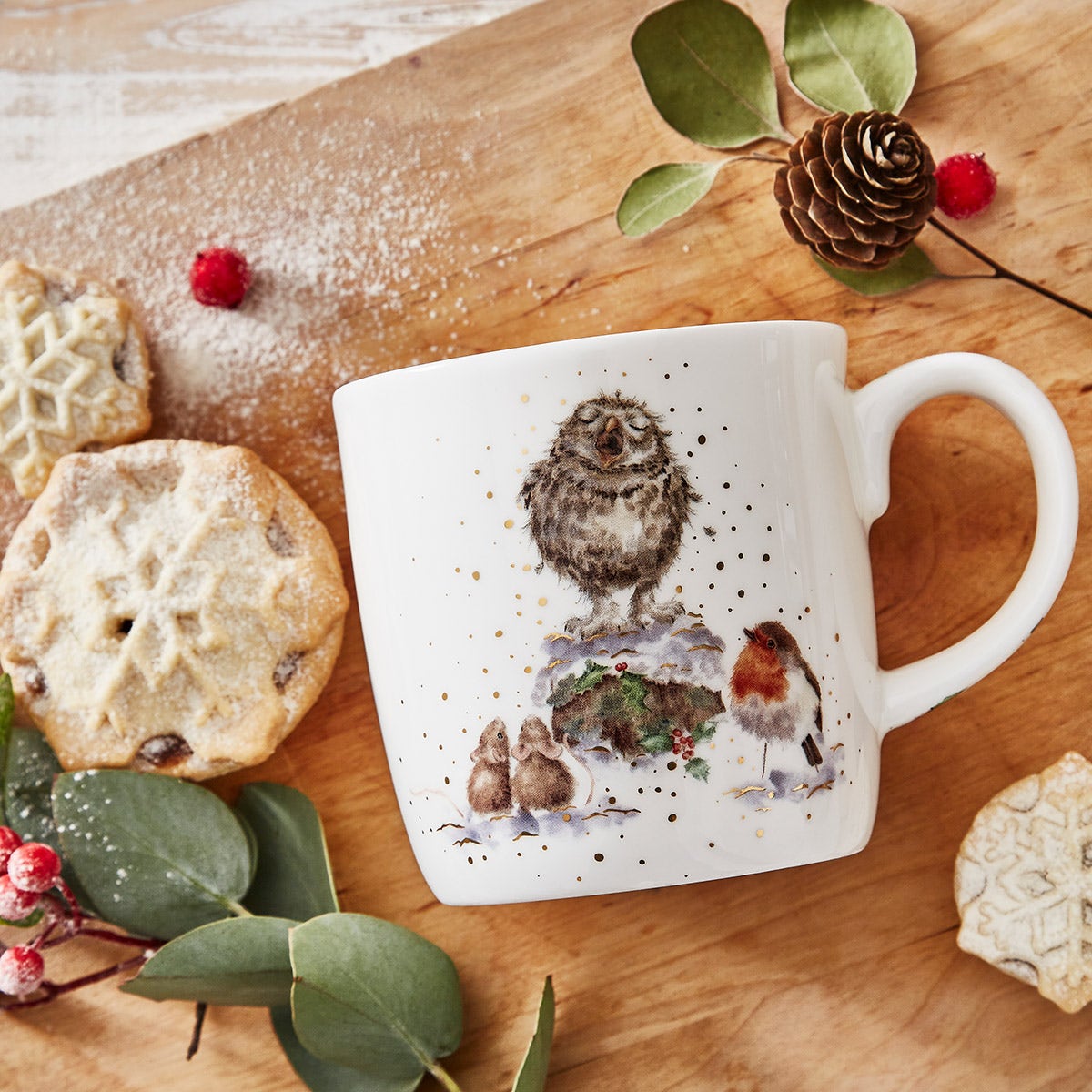 Wrendale Designs Christmas Carol Mug