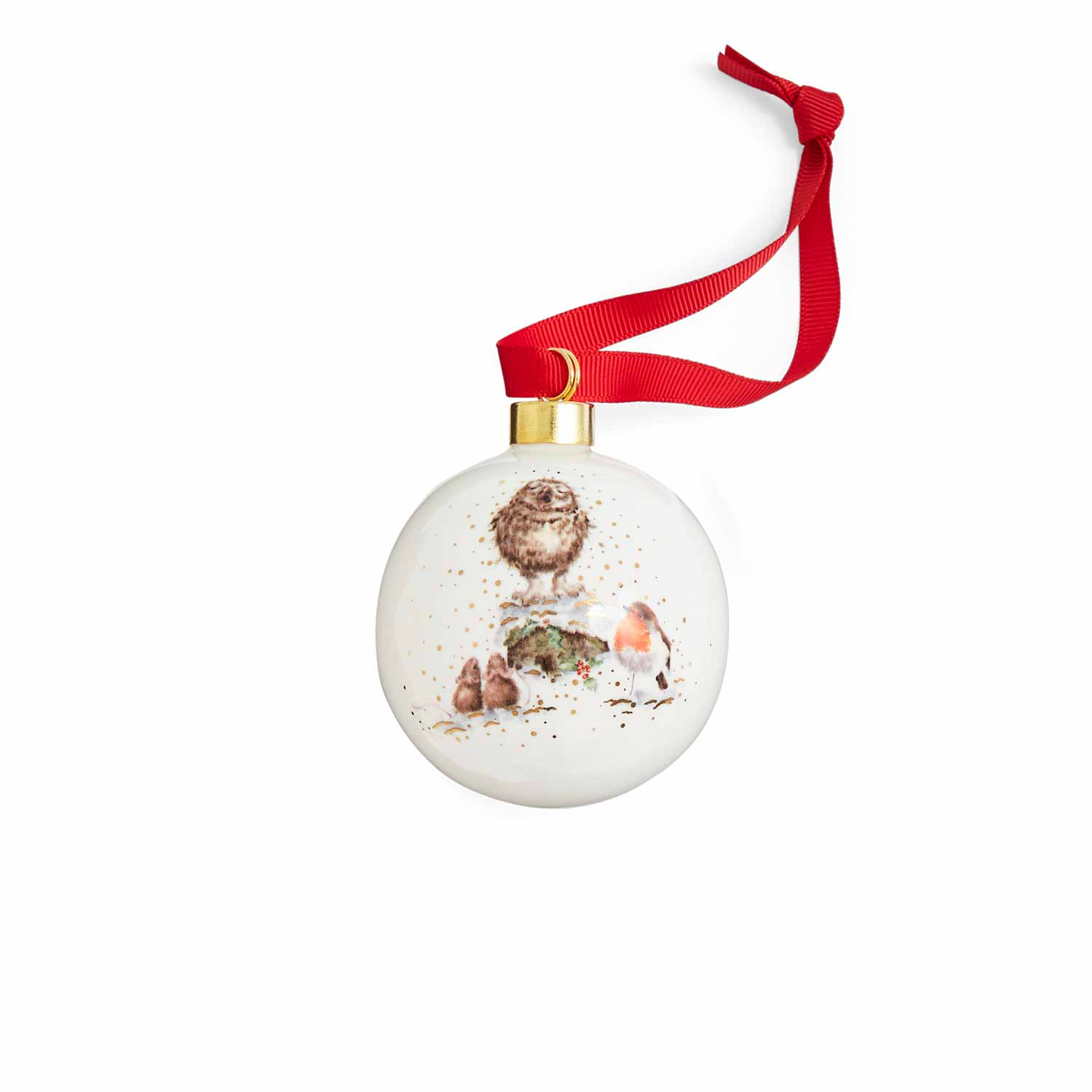 Wrendale Designs Christmas Carol Bauble