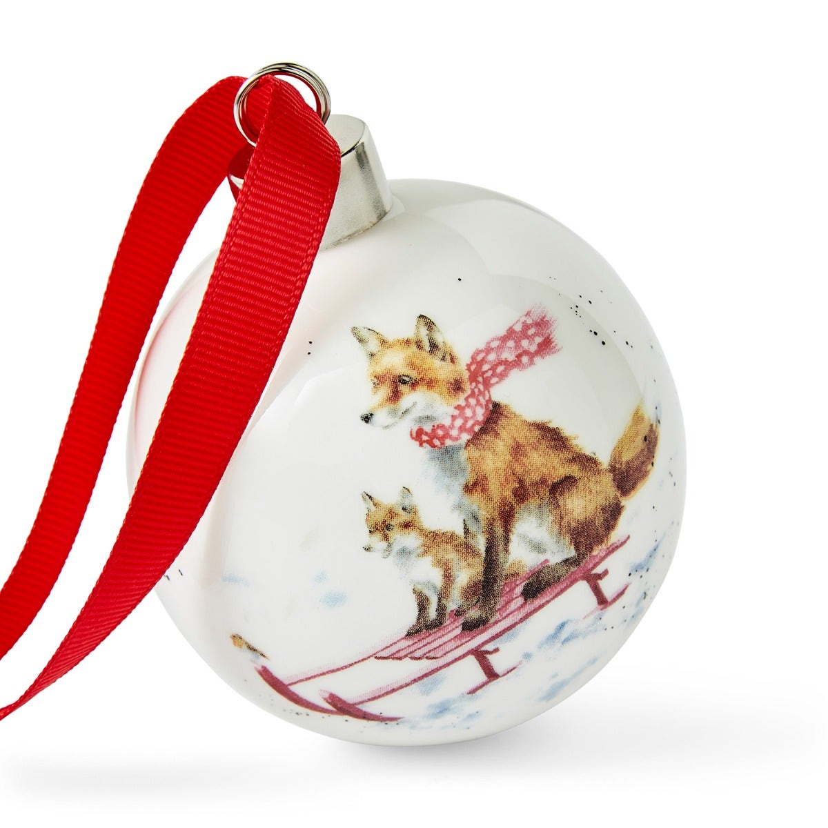 Wrendale Designs The Sleigh Ride Bauble