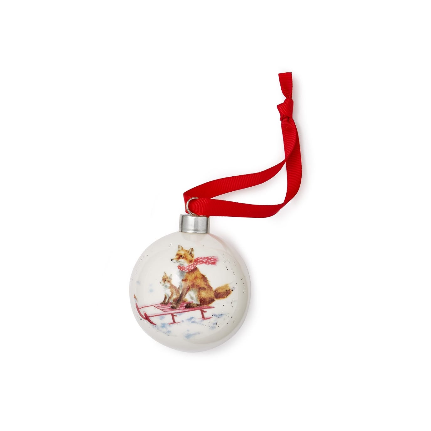 Wrendale Designs The Sleigh Ride Bauble
