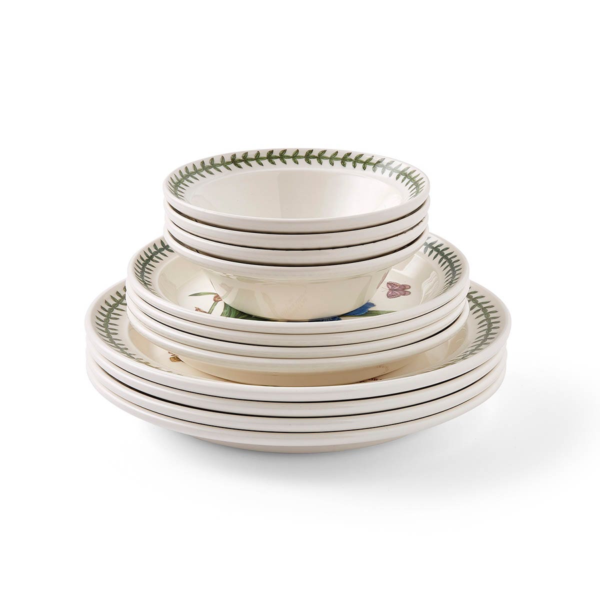 Botanic Garden Mixed Design 12 Piece Set