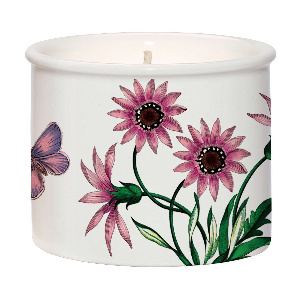 Botanic Garden Treasure Flower Ceramic Candle