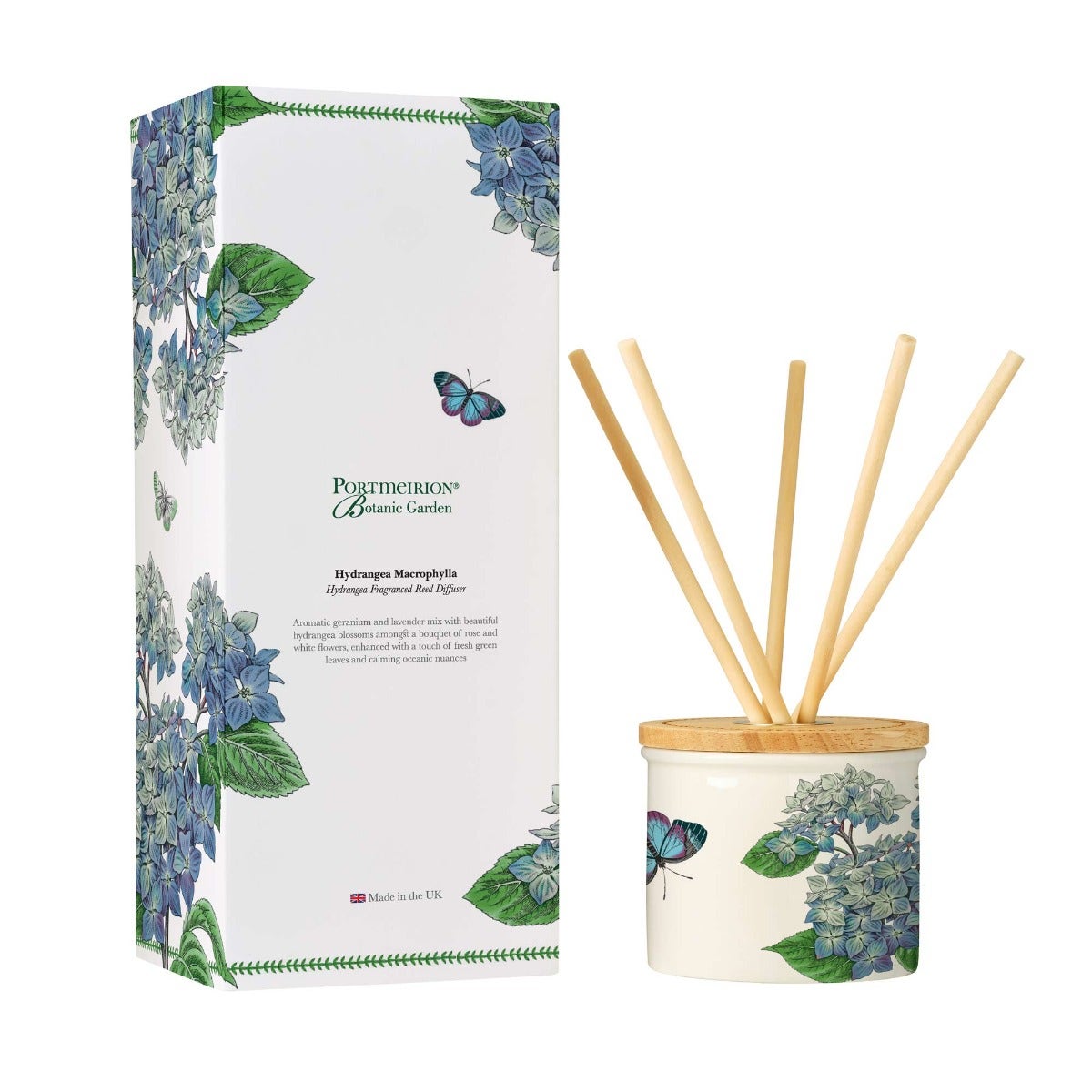 Botanic Garden Hydrangea Reed Diffuser