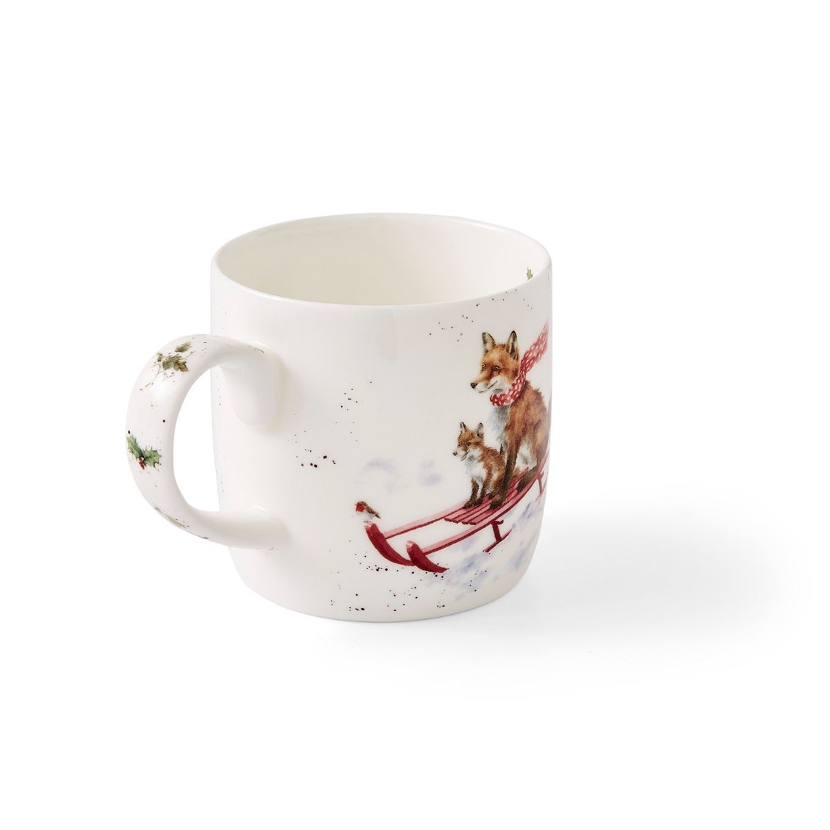 Wrendale Designs The Sleigh Ride Mug