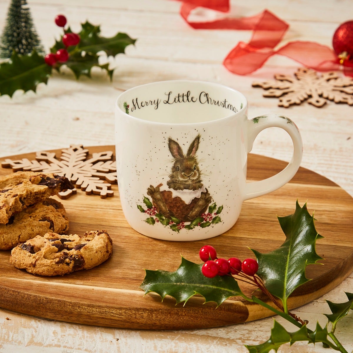 Wrendale Designs Merry Little Christmas Mug