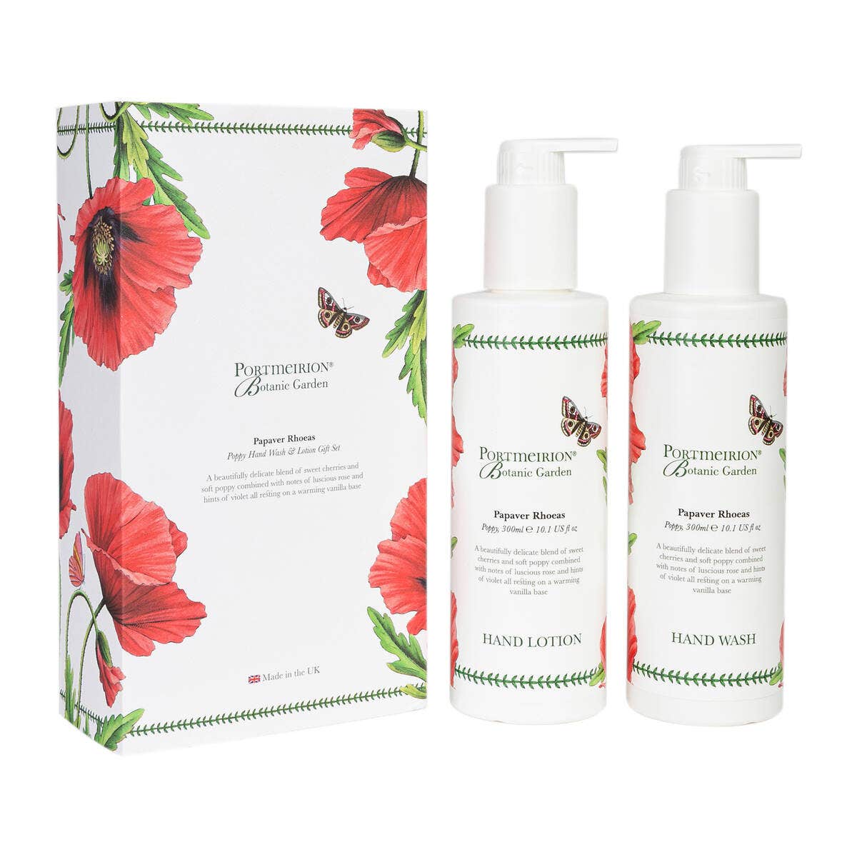 Botanic Garden poppy giftset