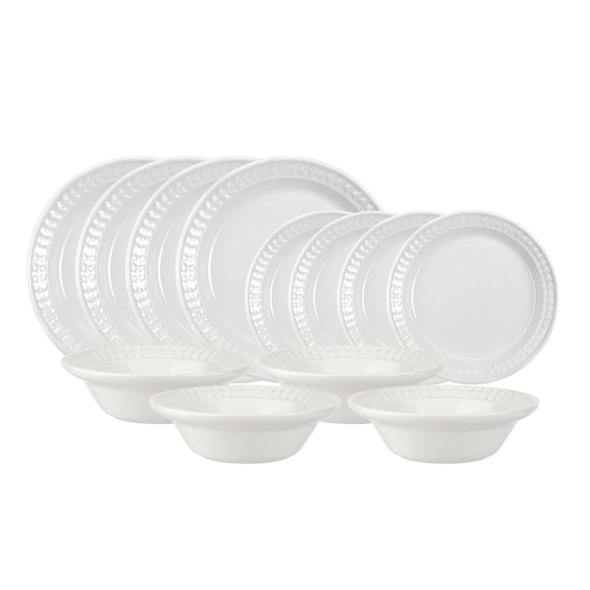 Botanic Garden Harmony 12 Piece Set, White