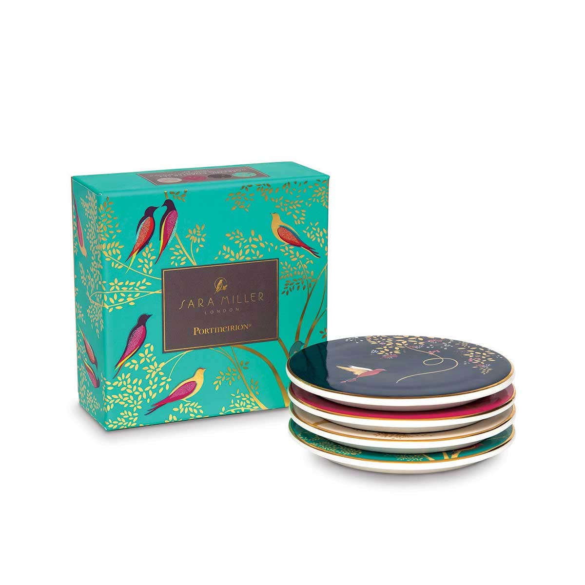 Sara Miller Chelsea Set of 4 Ceramic Coasters