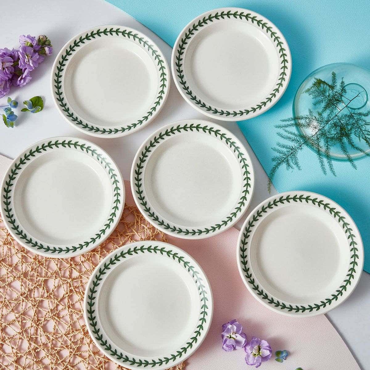 Laurel Leaf Set of 6 Side Plates