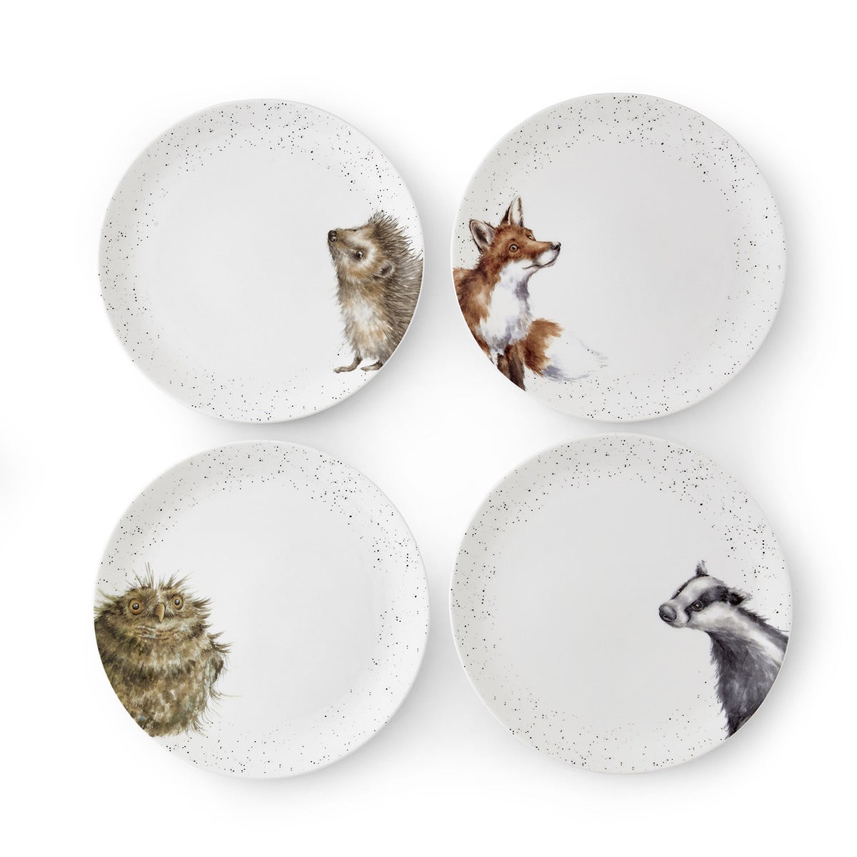 Wrendale Designs Assorted Coupe Plates, 26cm