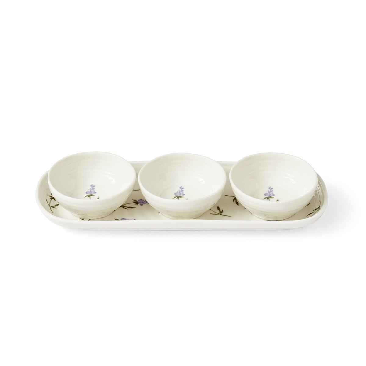 Sophie Conran Lavandula Bowl and Tray Set Portmeirion