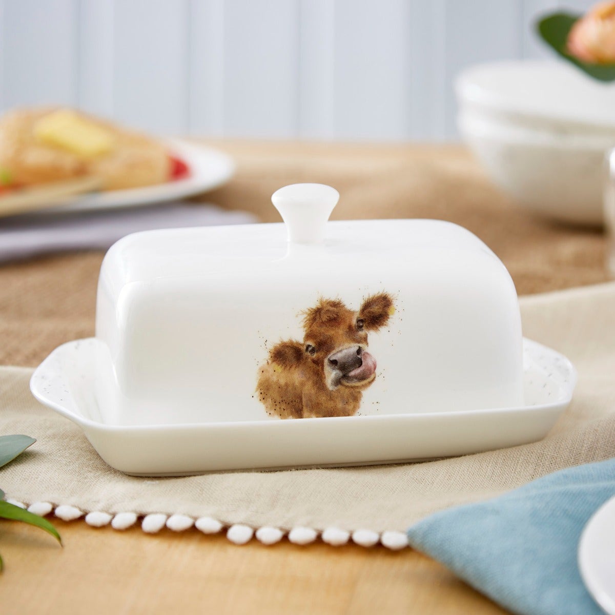 Wrendale Designs Covered Butter Dish