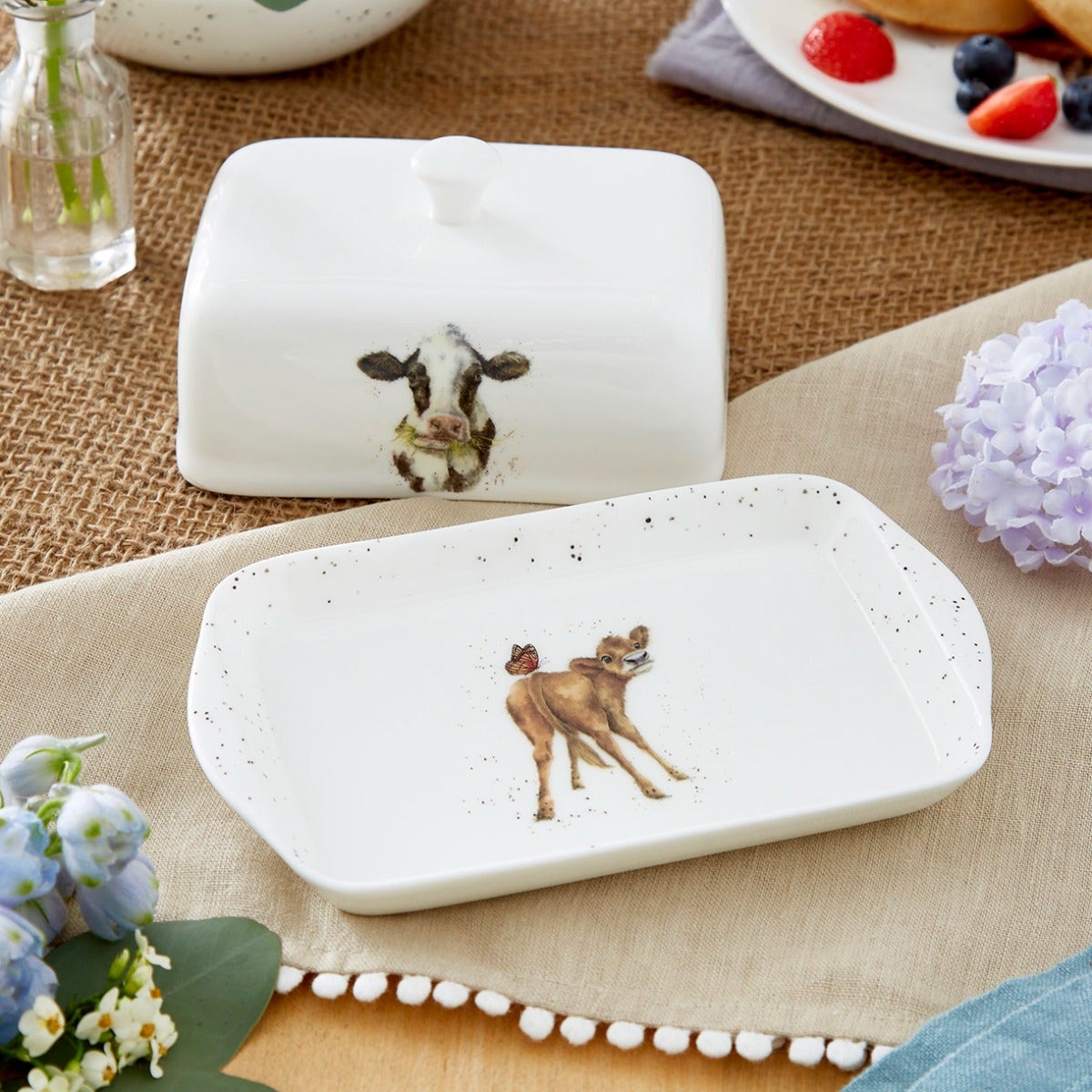 Wrendale Designs Covered Butter Dish