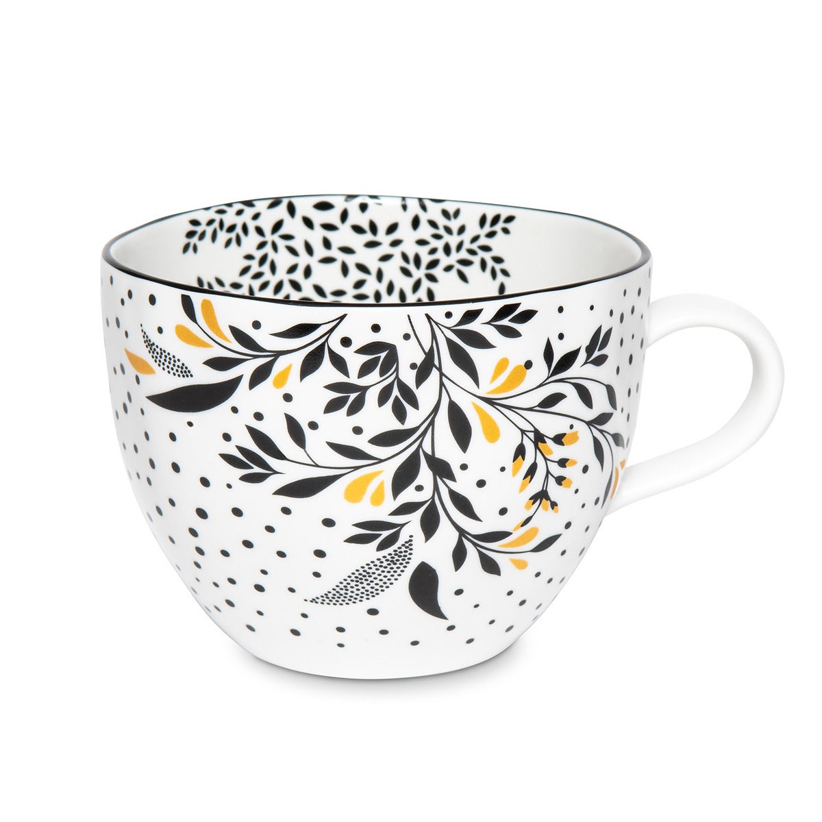 Sara Miller Artisanne Noir Mug, Bohemia