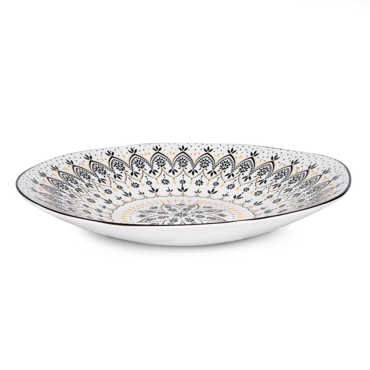 Sara Miller Artisanne Noir Medium Serving Bowl