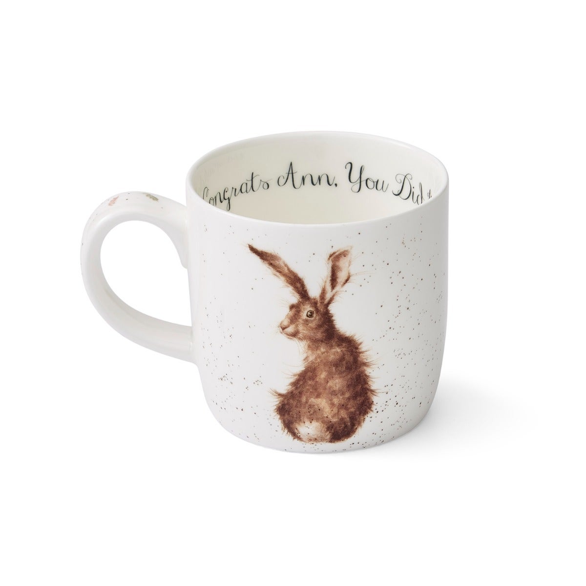 Wrendale Designs Hare and the Bee Personalised Mug