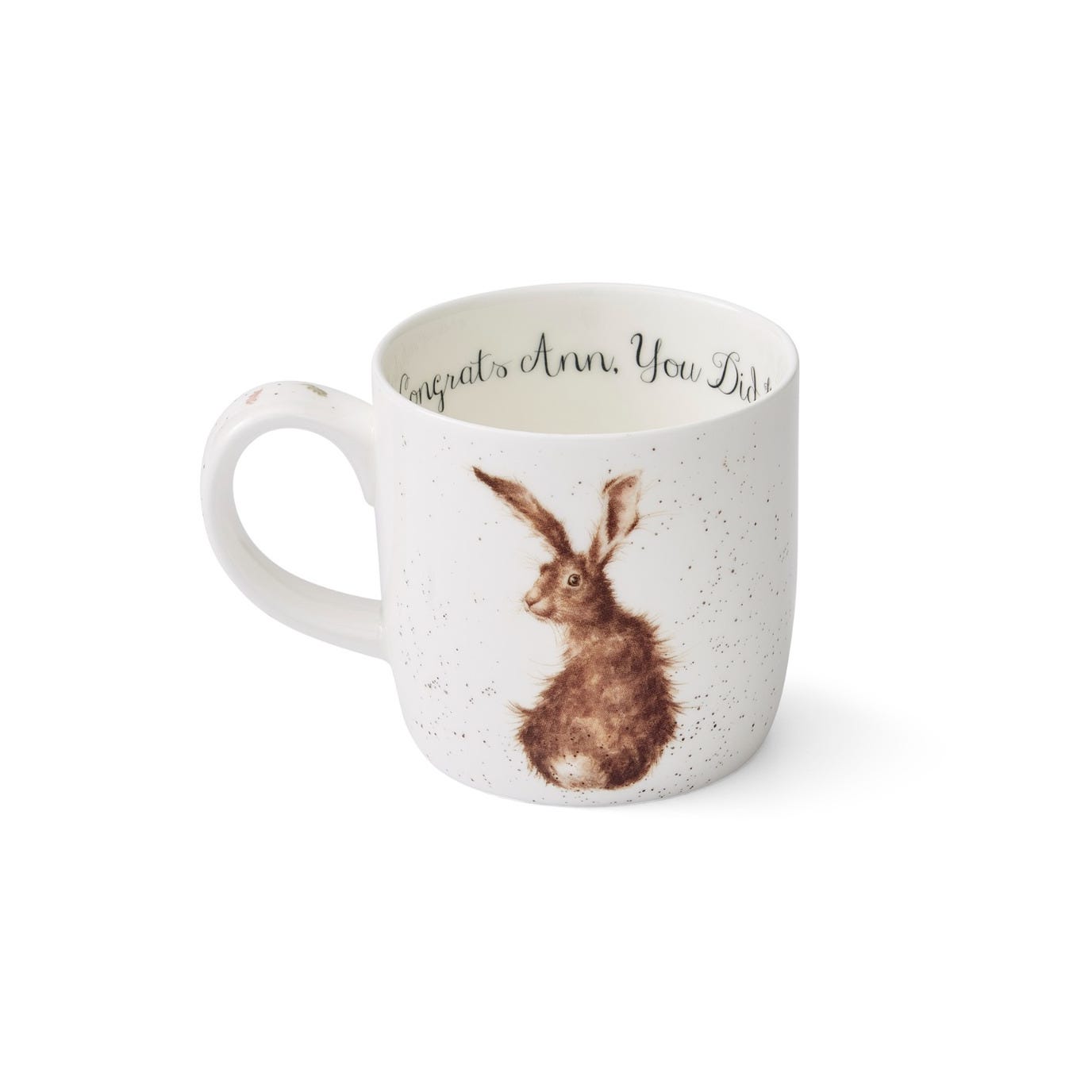 Wrendale Designs Hare and the Bee Personalised Mug