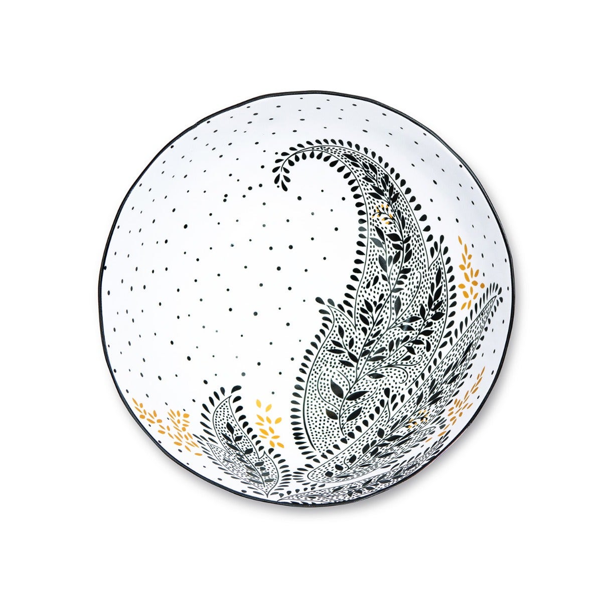 Sara Miller Artisanne Noir Set of 2 Large Bowls