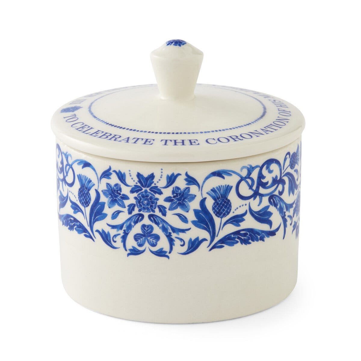 King’s Coronation Covered Sugar Bowl