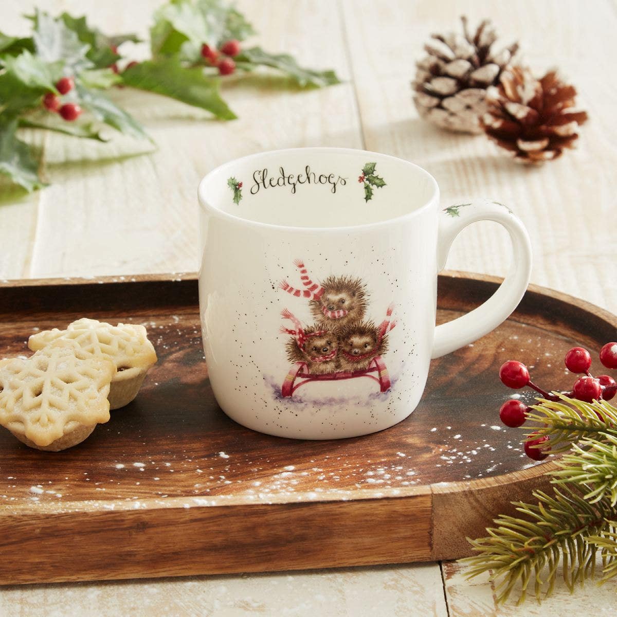 Wrendale Designs Sledgehogs Mug