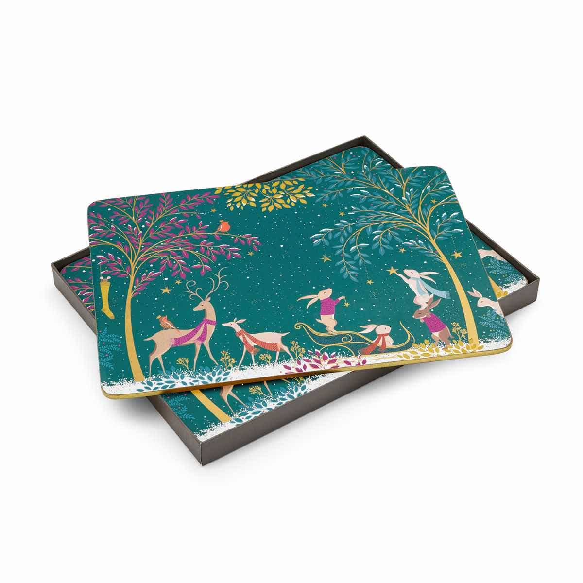 Woodland Tales Set of 4 Placemats