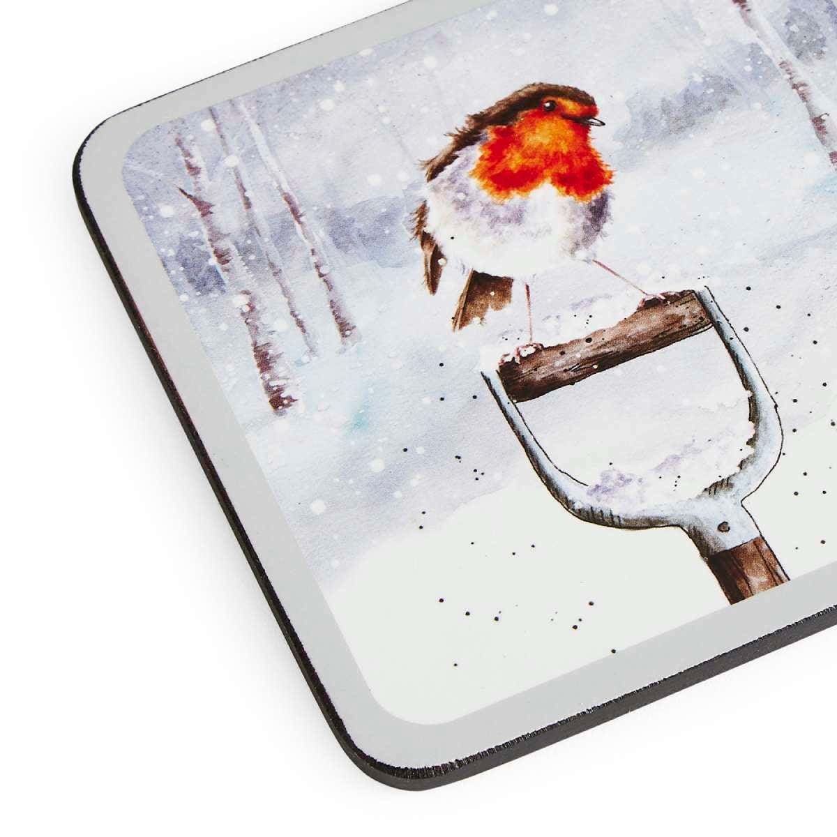 Wrendale Designs Winter Sky 4 Coasters
