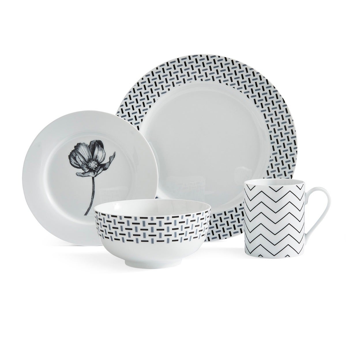 Portmeirion Home 16 Piece Set, Stella