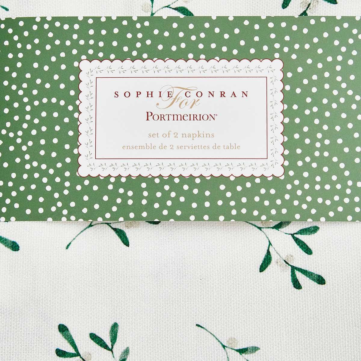 Sophie Conran Mistletoe set of 2 Napkins