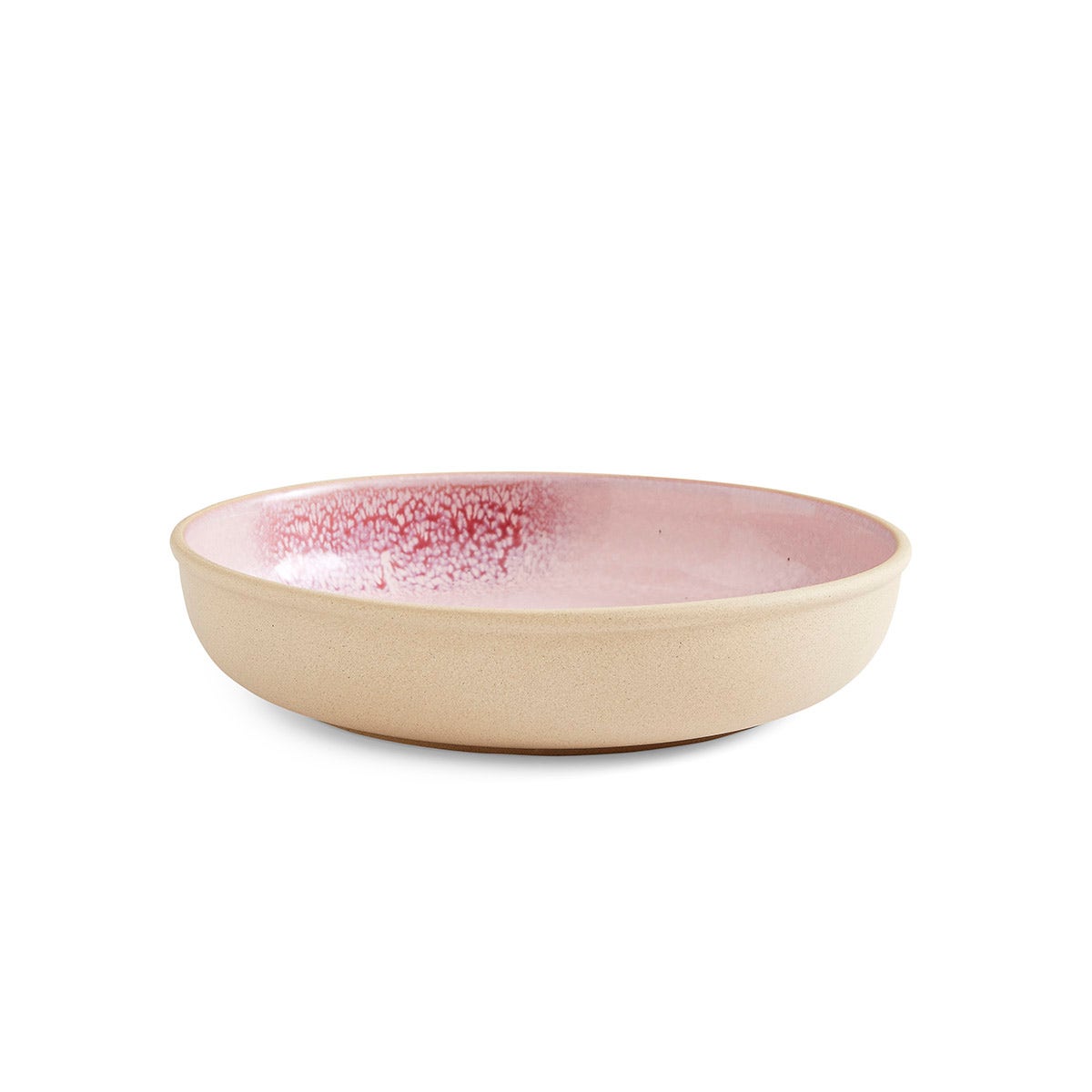 Minerals Set of 4 Low Bowls, Rose Quartz