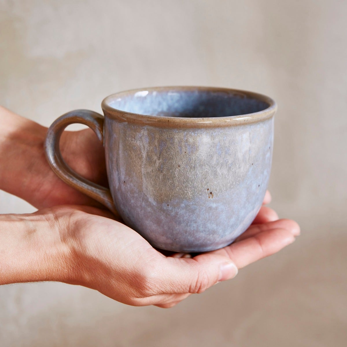 Minerals Set of 4 Mugs, Aquamarine