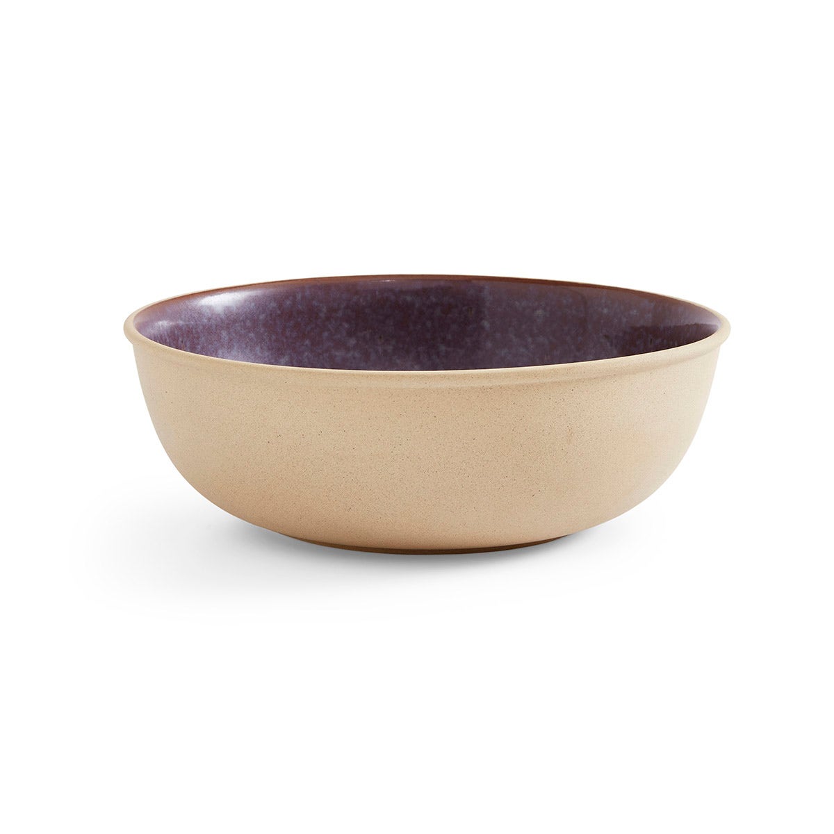 Mineral Medium Serving Bowl, Amethyst