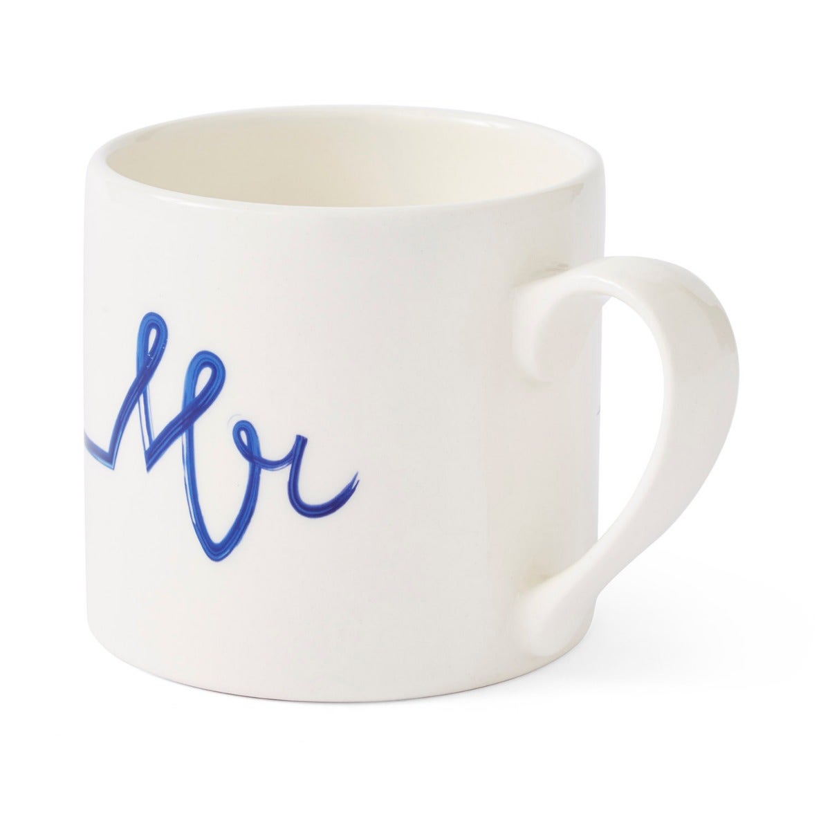 Mug Meirion Mr Mug, Blue & White