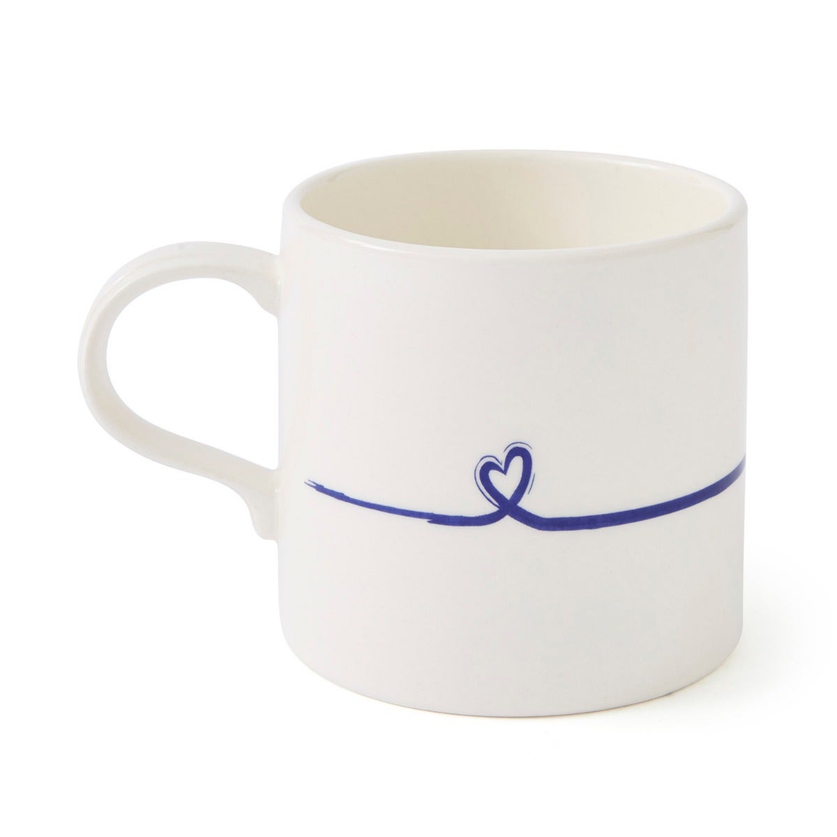 Mug Meirion Mr Mug, Blue & White