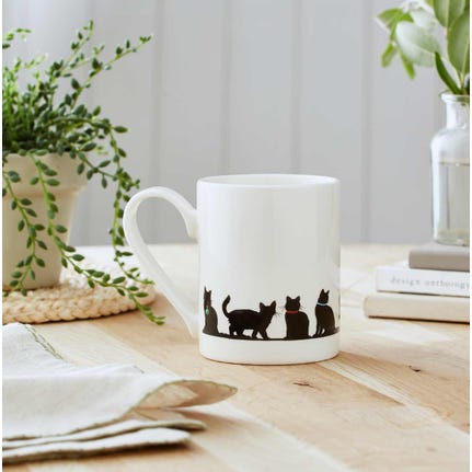 Mug Meirion Cat Friends Mug  