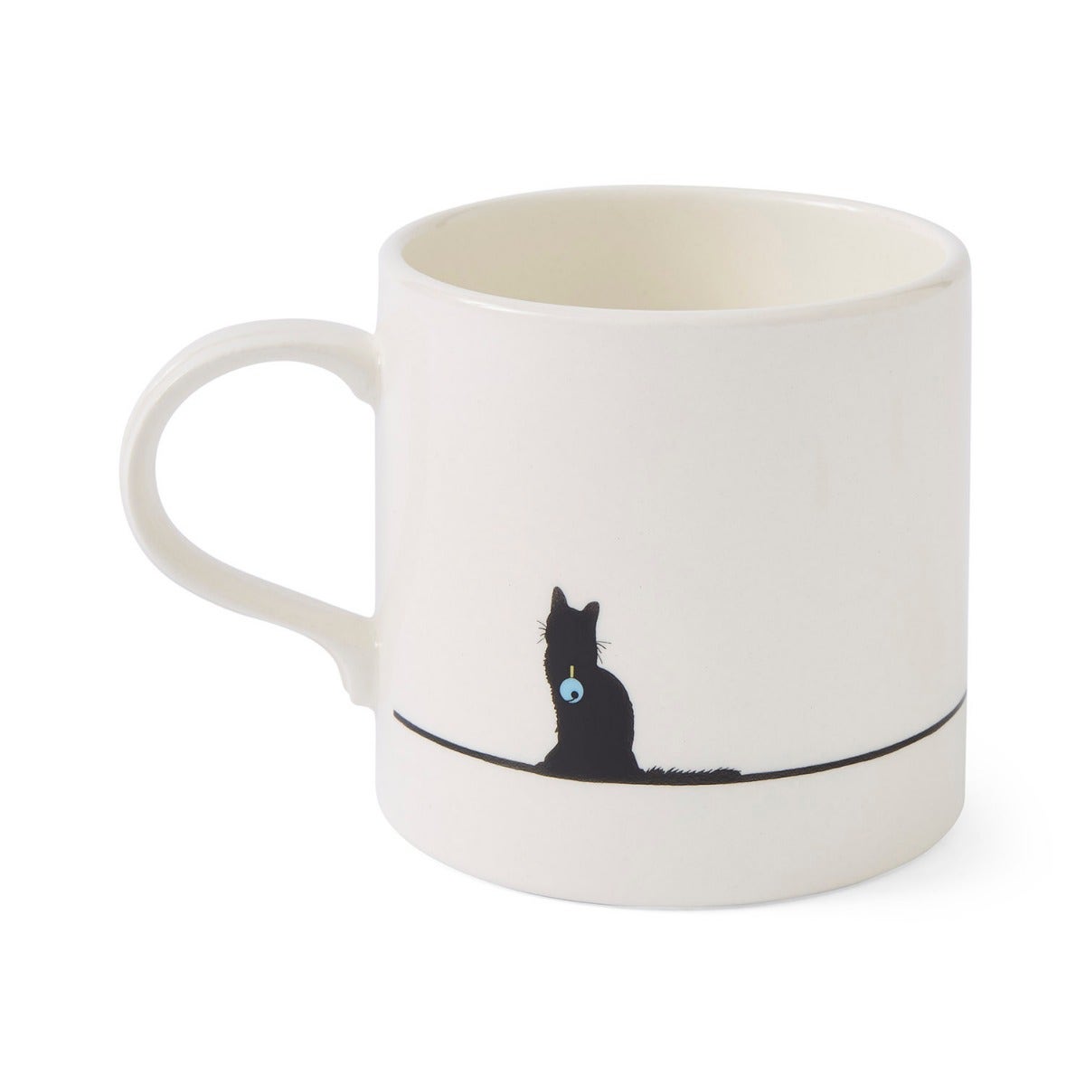 Mug Meirion Silhouette Cat Mug  